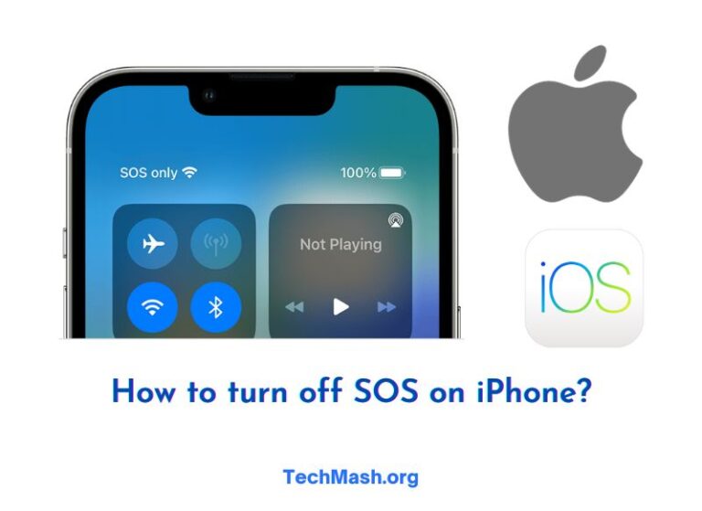 How to turn off SOS on iPhone?